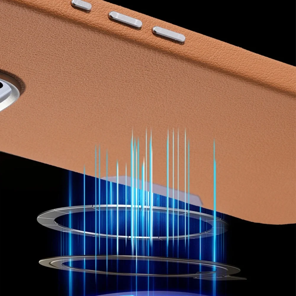 iPhone 16 Pro Max Leather Case
